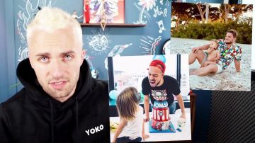 Le sweatshirt à capuche noir Yoko porté par Squeezie dans sa vidéo Est-ce vraiment ce que vous voulez ?