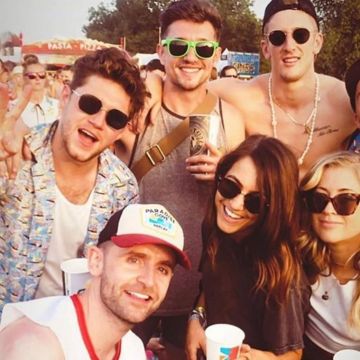 Gafas de sol octangulares Polaroid Pld 6067/S usadas por Niall Horan Glastonbury Festival 28 de junio de 2019