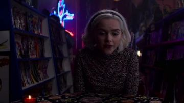 The top Isabel Marant Star worn by Sabrina Spellman (Kiernan Shipka) in The new adventures of Sabrina (S02E04)