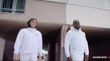 La chaqueta de chándal BYHD x Andrea Crews que lleva Orelsan en el clip ¿Quién tiene la culpa? de Kery James