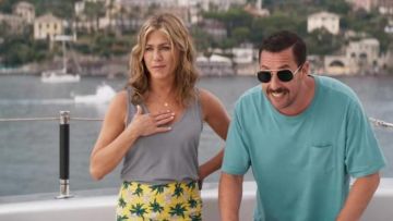 The pair of Ray-Ban worn by Nick Spitz (Adam Sandler) in Murder Mystery