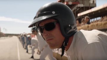 Sunglasses brown of Carroll Shelby (Matt Damon) in Ford v. Ferrari | Spotern