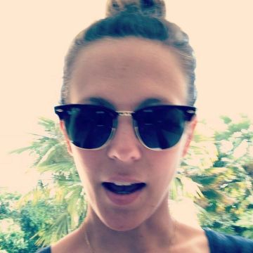 Sunglasses Ray Ban Lorie Railing on the account instagram of @loriepesterofficiel