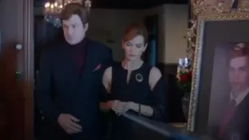 Ann taylor Tropical Wool Split Neck Sheath Dress worn by Penelope Blossom (Nathalie Boltt) in Riverdale (Season 01 Episode 05)