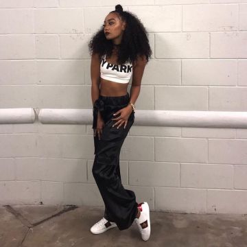 Les sneakers Gucci de Leigh-Anne Pinnock sur son compte Instagram @leighannepinnock