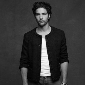 The Cardigan Buttoned Knit Maison Margiela Tahar Rahim on the account instagram of @taharrahimofficiel