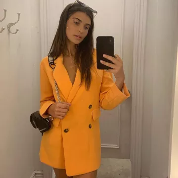 Wilfred Cherrelle Veste portée par Charlotte D Alessio sur son Instagram account @charlottedalessio