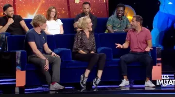 Les sneakers Vans de Anne-Sophie Girard dans Vendredi tout est permis avec Arthur