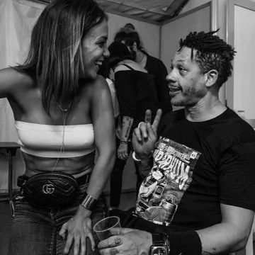 Le top bandeau porté par Alice Belaïdi sur son compte Instagram @belaidialice