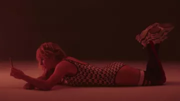 Swimsuit top worn by Ellie Goulding in her Hate Me music video with Juice WRLD