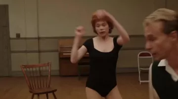 The body black worn by Gwen Verdon (Michelle Williams) in Fosse/Verdon (S01E01)