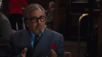 Viejas gafas de arquitecto de focales usadas por Marvin Schwarzs (Al Pacino) en Once Upon a Time in Hollywood