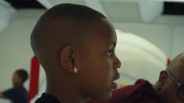 The diamond earrings seen on South Side (S01E02)
