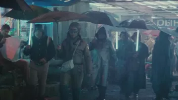 Le parapluie à néon dans Blade Runner