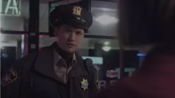 Funny Party Hats Police Hat worn by Harry Shum Jr. in BURN Official Trailer (2019) Suki Waterhouse, Josh Hutcherson