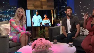 Sies Marjan Jolene Dress worn by Morgan Stewart on E! News JULY 29, 2019