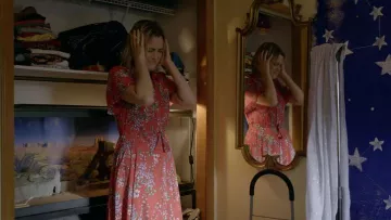 Nanette Lepore Floral Nervure Évasée Robe Chemise portée par Piper Chapman (Taylor Schilling) dans Orange is the New Black (Saison 07 Épisode 01)