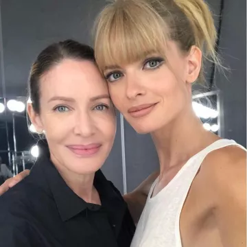 Débardeur blanc porté par Julia Stegner sur son Instagram compte