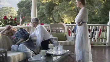 Vintage White Gown of Camille Preaker (Amy Adams) in Sharp Objects (Season 01 Episode 05)