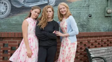 Pink and White Floral Dress worn by Adora Crellin (Patricia Clarkson) in Sharp Objects (S01E02)