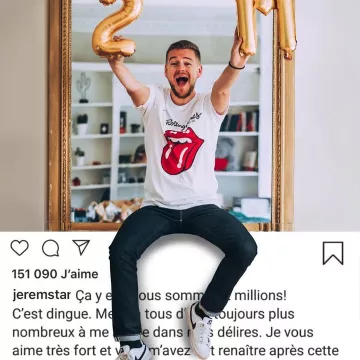 The john straight dark blue Jeremstar on his account Instagram @jeremstar