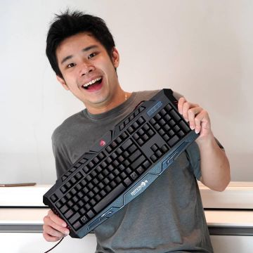 Imperion Gaming Keyboard K3 used by Jess on his Instagram account @jessnolimit