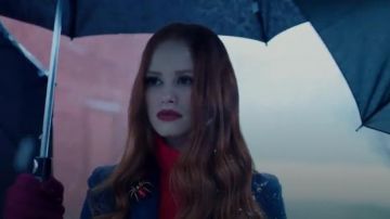 Bakélite Araignée Broche Broche portée par Cheryl Fleur (Madelaine Petsch) à Riverdale (Saison 01 Épisode 09)