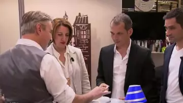 Jacket black blazer worn by Nicolas in My invention is worth gold