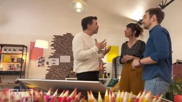 The brown pants large worn by Jessica Venancio in Better at home