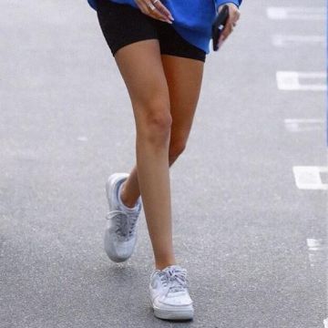 Nike Air Force 1 Basketball Sneaker worn by Madison Beer Los Angeles July 30, 2019