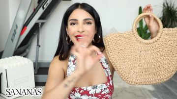 El bolso de paja de Sananas en ¿Cómo mantenerse elegante en verano? ¡Te lo cuento todo!