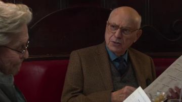 Brun Lunettes Rondes porté par Norman Newlander (Alan Arkin) dans Le Kominsky Méthode (S01E01)
