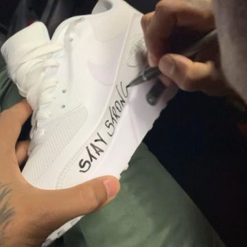 Shoes Nike Air Max 90 Leather views on the account instagram of @neymarjr