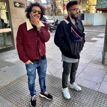 Las zapatillas Balenciaga Speed de Marcelo Vieira da Silva Júnior en la cuenta de Instagram de @marcelotwelve