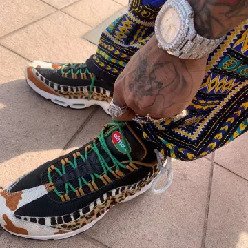 Zapatillas Nike Air Max 95 Atmos Animal Pack 2.0 de Swae Lee en @swaelee
