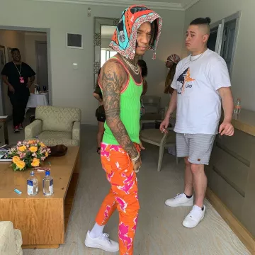 Zapatillas Nike Air Force 1 07 de Swae Lee en la cuenta de Instagram de @swaelee