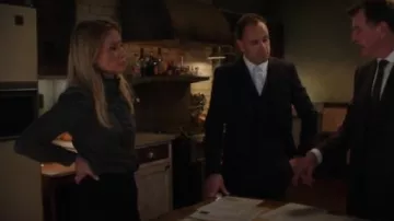 Isabel Marant Etoile Grey Dules Blusa Dra. Joan Watson (Lucy Liu) en Primaria (Temporada 07 Episodio 11)