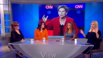 Asos Femme Paillette & Tops Embelli porté par Joy Behar Sur La Vue 2 AOÛT 2019