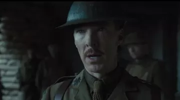El casco del ejército inglés usado por Benedict Cumberbatch en 1917