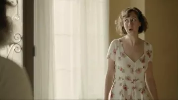 Ashley Lace-Up Back Romper worn by Carol Pilbasian (Kristen Schaal) in The Last Man on Earth (Season 01 Episode 03)