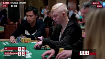 The sweatshirt worn by a day in In the Head of a Pro : Gaëlle Baumann at the WSOP 2017