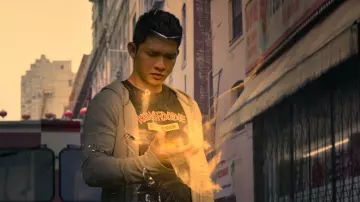 Kungfoodie Street Fusion T-shirt worn by Kai Jin (Iko Uwais) in Wu Assassins (Season 1)