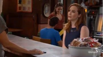 Milly Femmes Lavé en Soie Stretch Rachel Robe portée par (Camryn Grimes) sur les Jeunes et Les Agités août,06,2019