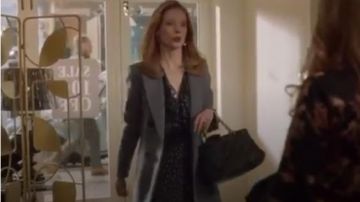 Ghost Star Print Ruffle Detail Maxi Dress worn by Gemma (Zoe Boyle) in Four Weddings and a Funeral (Season 01 Episode 05)