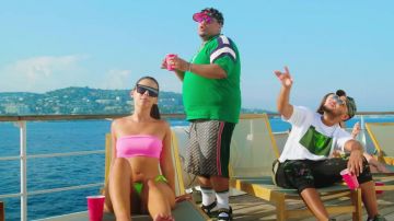 Sandals Gucci Naza in her video clip Vodka feat. Dj Leska