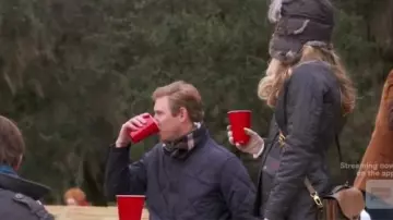 Barbour Cavalry Diamond Quilted Jacket worn by Cameran Eubanks in Southern Charm (Season 06 Episode 13)