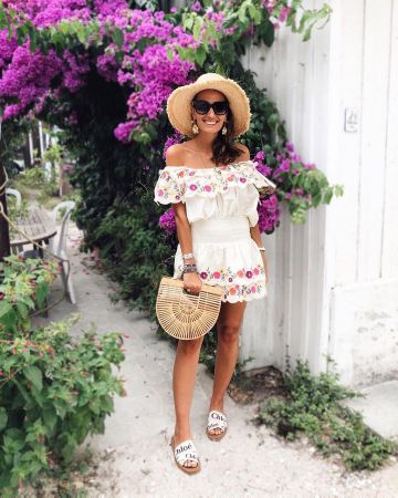 The mules Chloé worn by Lily on her account Instagram @lilylovesfashion