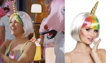The wig Unicorn of Alison Valle (Myra Tyliann) in Plus belle la vie Season 15 Episode 3855