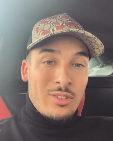 La gorra de Gucci que lleva Laurent Billionaire en la cuenta de Instagram de @iam_billionaire