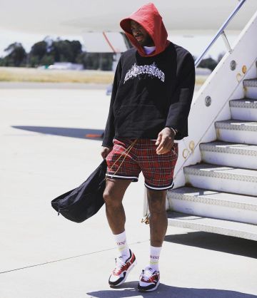 Sneakers Nike Air Max One West of P. J. Tucker on the account Instagram of @pjtucker